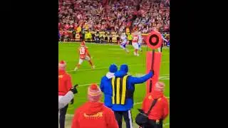 Travis Kelce, with the game winning lateral against the bills... then 💔😔