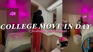 COLLEGE MOVE-IN VLOG | freshman year edition