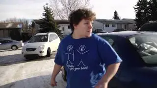 Parking Stall Fight - A Star Trek Gorn Fight Parody