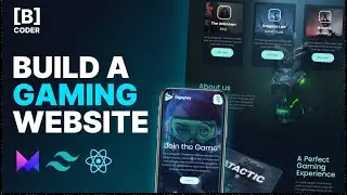 Build a Modern TailwindCSS website by using React JS & Framer Motion.
