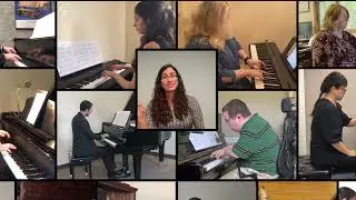 NCKP 2021 Virtual Piano Ensemble performing Mi Teresita Little Waltz