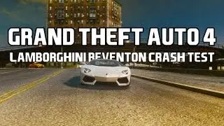 GTA 4 Crash Test // Ep.2 // Lamborghini Reventon