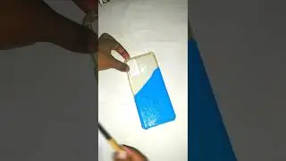 DIY Old Mobile Cover Art ||Mobile Cover Painting#short#ytshorts