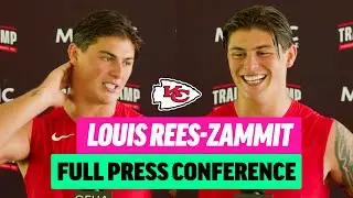Louis Rees-Zammit's First Kansas City Chiefs Press Conference IN FULL 🏴󠁧󠁢󠁷󠁬󠁳󠁿⚡️ | NFL UK & Ireland