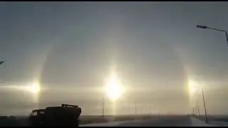 3 солнца в Караганде!