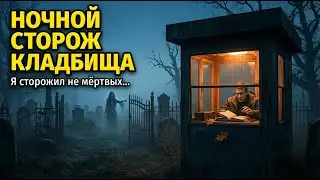 Кто-то смотрит из темноты | Ночной сторож кладбища.