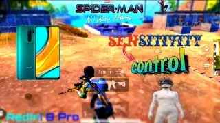 Redmi 8 Pro PUBGMOBILE | BEST 4-FINGER SENSITIVE + codes