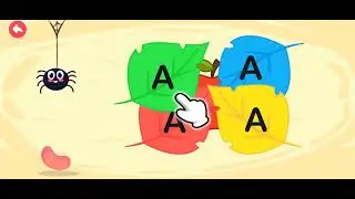 Kids Alphabets phonics learning video | touch letters & spell | GunjanApps Studios