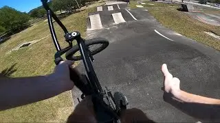 Trying the new jumps