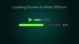 How to make Loading screen animation in after effects | Progress Bar