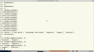 Python's random Library