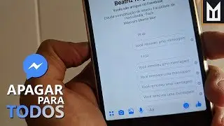 Como Apagar Mensagem(para TODOS) Depois de ser Enviada no Messenger! Igual no WhatsApp!