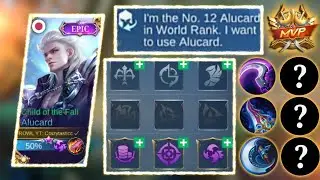 ALUCARD NEW EMBLEM SET AND BUILD FOR AUTO MANIAC || ONE SHOT EVERYTHING😱 || MLBB (MUST TRY)
