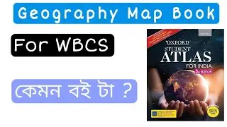 Geography map book..Atlas map book for WBCS