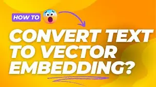How to convert word text into BERT vector embedding? #bert #artificialintelligence #vectorspace #nlp