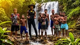 Fui pra cachoeira de Gurjau de cavalo 