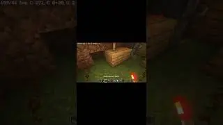 Секретная комната/сундук в майнкрафте #minecraft #майнкрафт #games #shorts