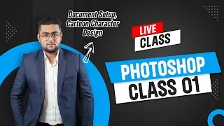 Photoshop Document Setup, 2d Character Design, Laso Tool, Marquee tool || APWF 2411 || Ps Class 01