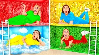 Secret Room Under the Bed | Four Colors Challenge by BaRaDa