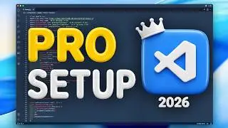 PRO VSCode Setup in Under 3 Minutes (2026)