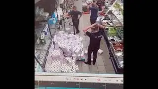 Incredible, very strange moments captured by security cameras #5