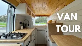 VAN TOUR | Engineer Designs Ultimate Camper Van