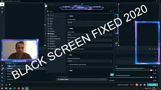Streamlabs OBS Black Screen Error (Fixed )2021 Siyah Ekran Hatası Çözümü Fixed