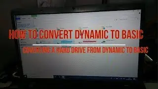 How to Convert Dynamic to basic hard drive disk easily Without Losing Data