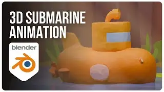 Creating 3D Submarine Animation in Blender | Dynamic Paint
