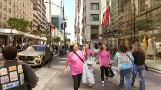 Manhattan Walking / New York in 4K