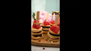 Herzpancakes zum Muttertag