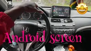 2008-2012 Honda Accord android radio install