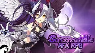 Sorceress Idle AFK RPG gameplay CN