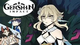 Nadie toca al enano - Genshin Impact comic (FANDUB)
