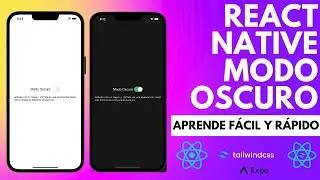 React Native Modo Oscuro | Tutorial fácil y rápido | NativeWind