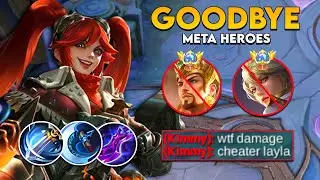 LAYLA CRITICAL BUILD IS BROKEN!🔥 THIS BUILD TOTALLY DESTROYED META ENEMIES!! BEST BUILD & EMBLEM