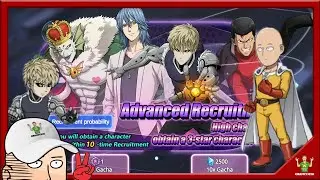 x20 Advanced Recruitment Summonings - One Punch Man: Road to Hero Gameplay #1