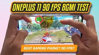 OnePlus 11 90 FPS BGMI TEST 🔥 90 FPS BEAST?? 😍