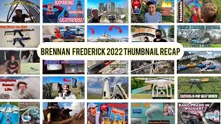 Every Thumbnail I Made In 2022 RECAP
