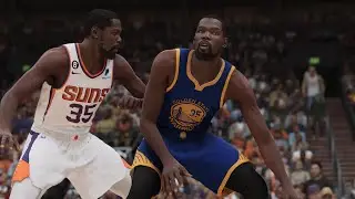 16-17 Warriors VS 2023 Suns | Nba2k23gameplay | 4k HDR