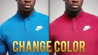 Photoshop tutorial - Change color of clothes