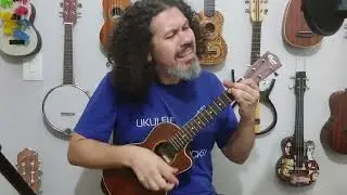Rescued - Foo Fighters  ukulele Cover -  KzmA