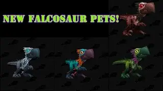 How to obtain the new Falcosaur Pets - Guide