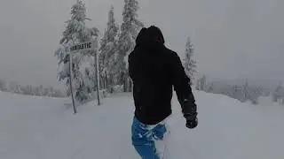 Insta360 One X snowboard footage