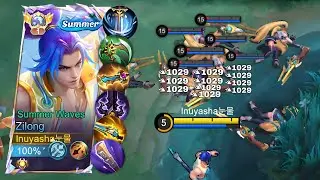 ZILONG’S BAD BUILD ACTUALLY BROKE THE META 💀 | ONE TAP ANY HERO WITH THIS INSANE 2025 COMBO!