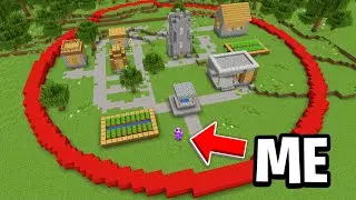 Minecraft, But I Can't Leave This Circle...
