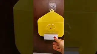 Don't throw plastic bottles, make tissue box