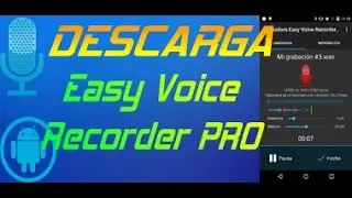 Descargar Easy Voice Recorder Pro + Link 2015 ( Graba Audio En Alta Calidad Desde Android )