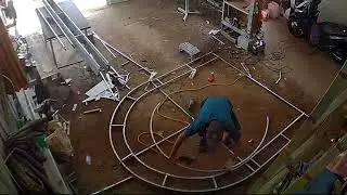 variasi pintu masuk tenda hajatan