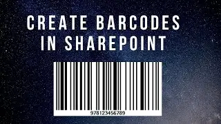 Barcodes in SharePoint